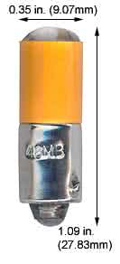 Damar 01138C LED Tubular Bulb