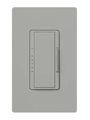 Lutron Maestro 3-wire dimmer switch in Gray