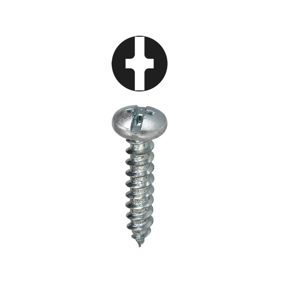 Dottie 10PS Dottie #10 Assorted Phillips/Slotted Pan Head Sheet Metal Screw Kit 10PS