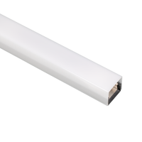 Hybrid 3 RGBW 4ft Black Extrusion w/Lens - American Lighting 120-H3-RGBW-CHAN-4
