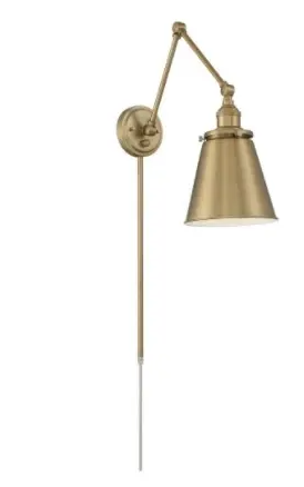 Nuvo 60-7367 Swing Arm Lamp
