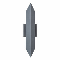 Abra Pauldron 50108ODW reflective light wet location wall fixture for modern outdoor and architectural exterior lighting
