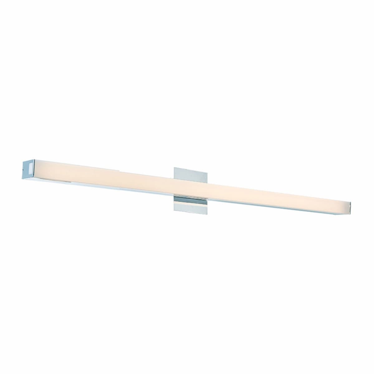 Abra Sabre 20018WV contemporary LED wall vanity bar with vertical or horizontal mounting and floating backplate for elegant bathroom and interior lighting