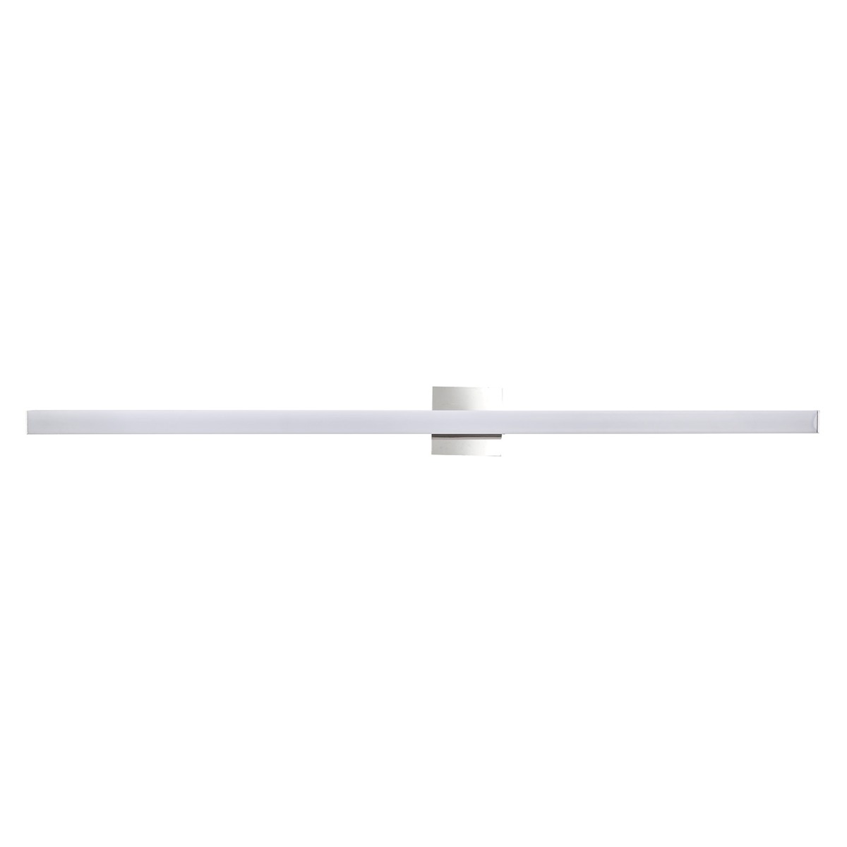 Abra Sabre 48" Vertical or Horizontal Mount with Floating Backplate Vanity Bar Chrome