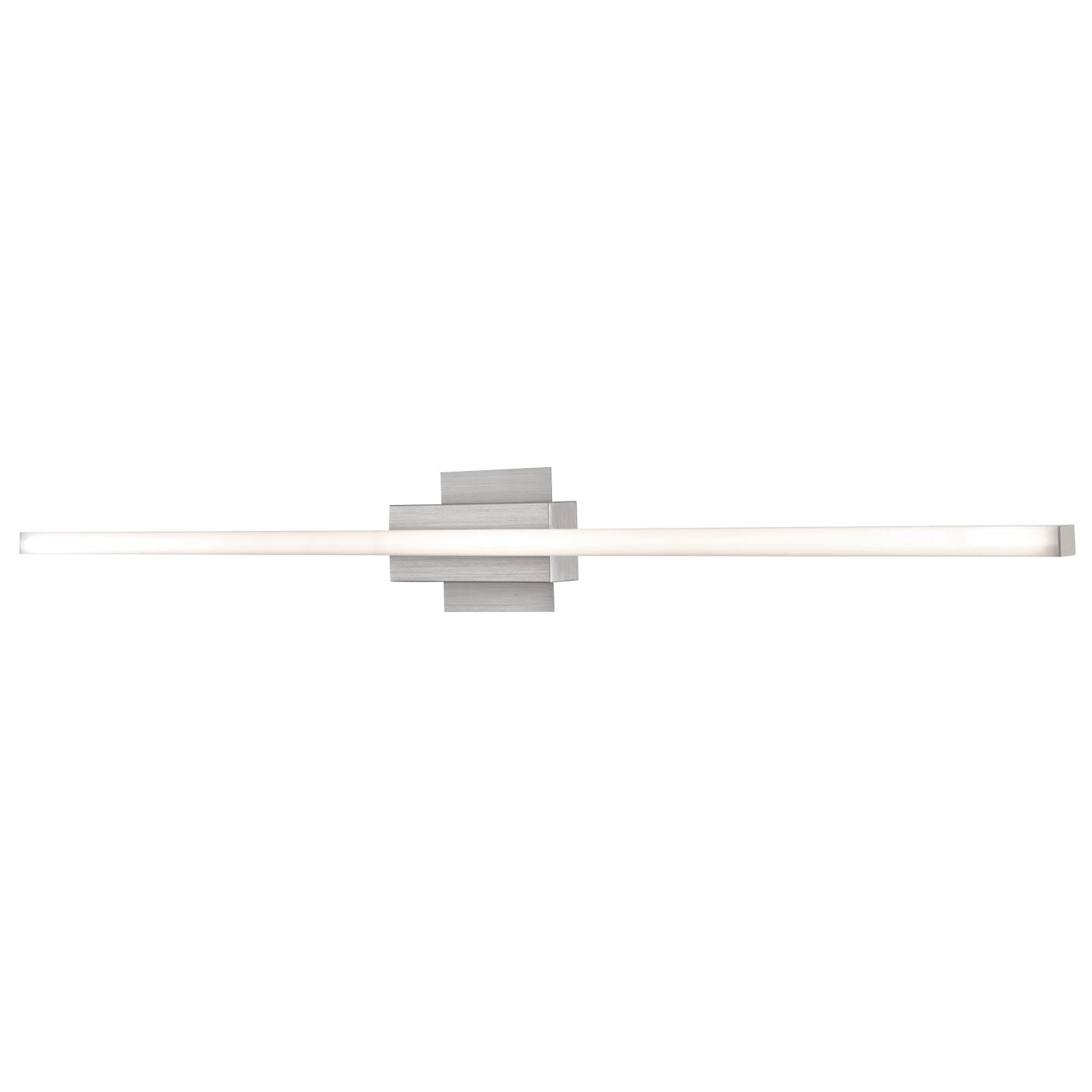 Abra Foil 40" Vertical or Horizontal Mount Dimmable LED Vanity Bar Brushed Aluminum