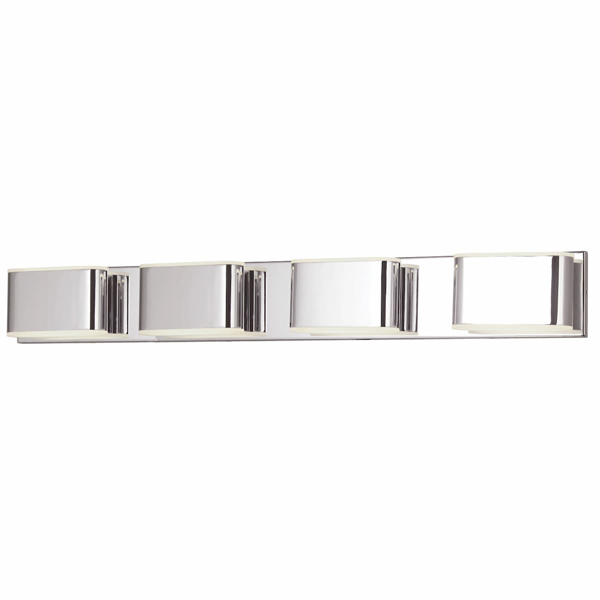Modern Abra Bianca 35-inch vanity fixture with clean metal construction for stylish bathroom mirrors and contemporary spaces