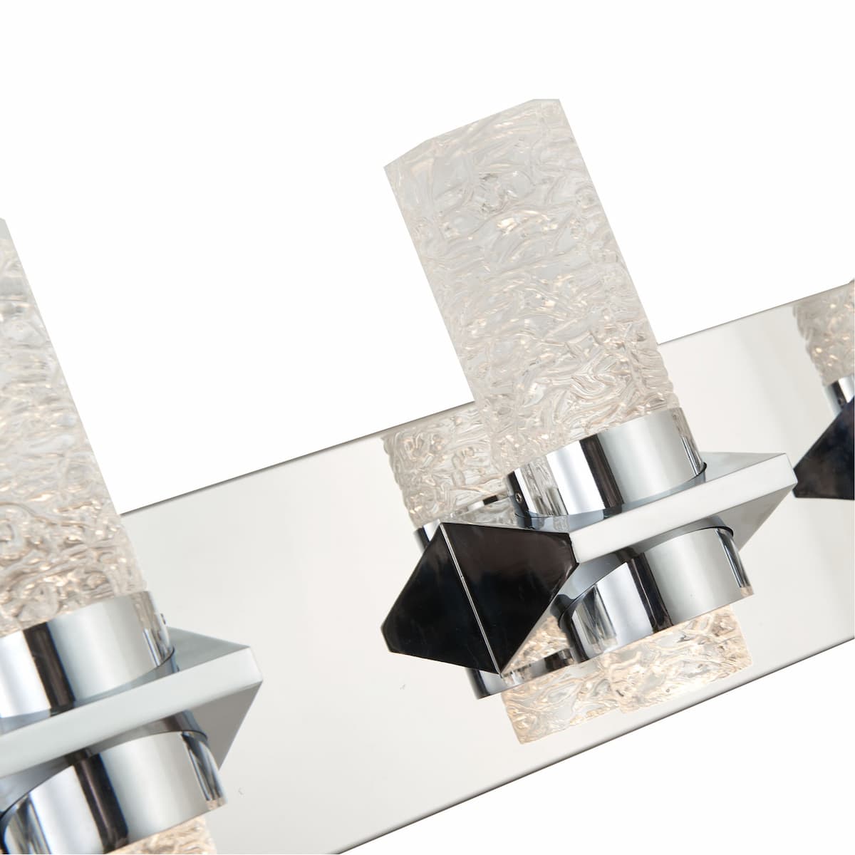 Abra 20075WV Krypton bathroom vanity light with premium solid crystal glass design for residential and commercial interiors