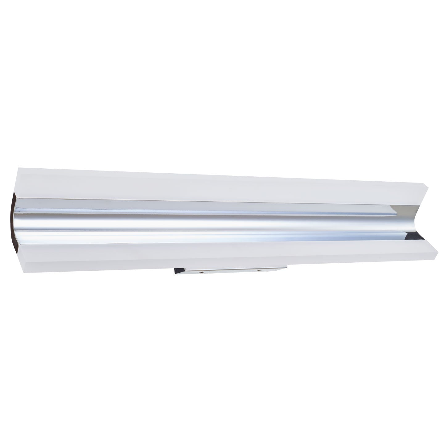 Abra Eros Curved Acrylic Twin Bar Vanity Chrome