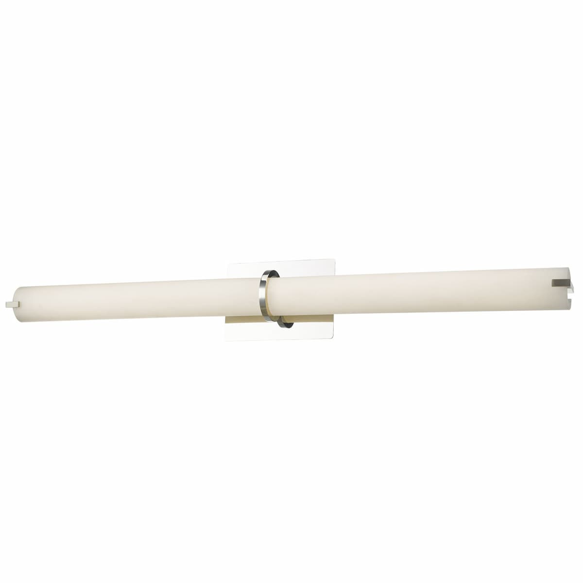 Abra 20093WV Squire 38-inch LED bathroom vanity light with elegant round glass design for residential and commercial interiors