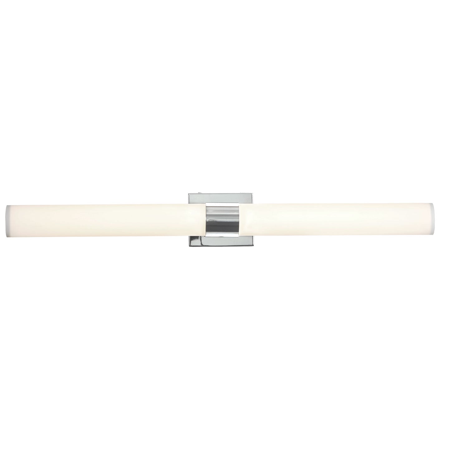 Abra Turbo Dual Cylinder Glass Vanity Chrome