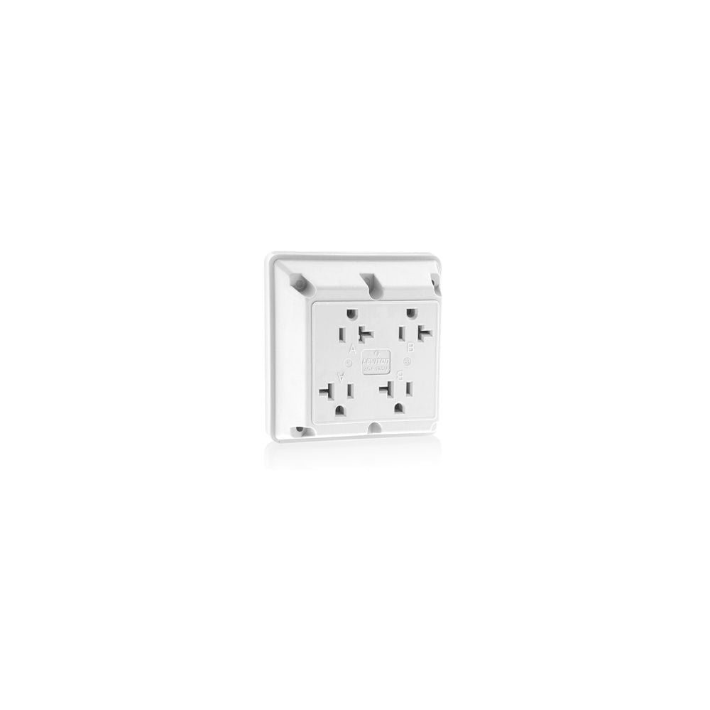 Leviton 21254-W Pin & Sleeve Device