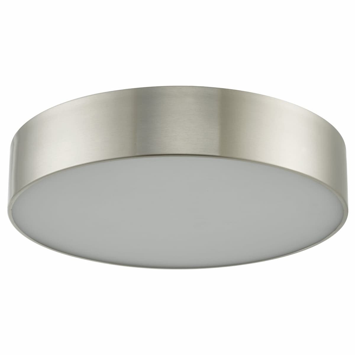 Abra Bongo 30032FM flush mount ceiling fixture featuring a frosted glass diffuser and high-output dimmable LED illumination