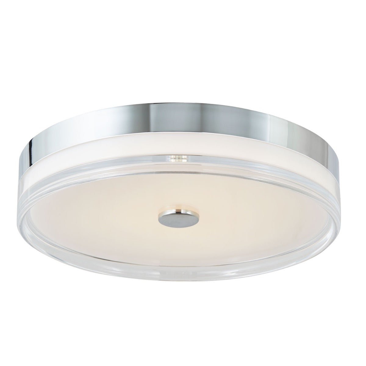 Abra 30041FM Iris 16-inch LED flush mount ceiling light with contemporary styling for residential and commercial interiors