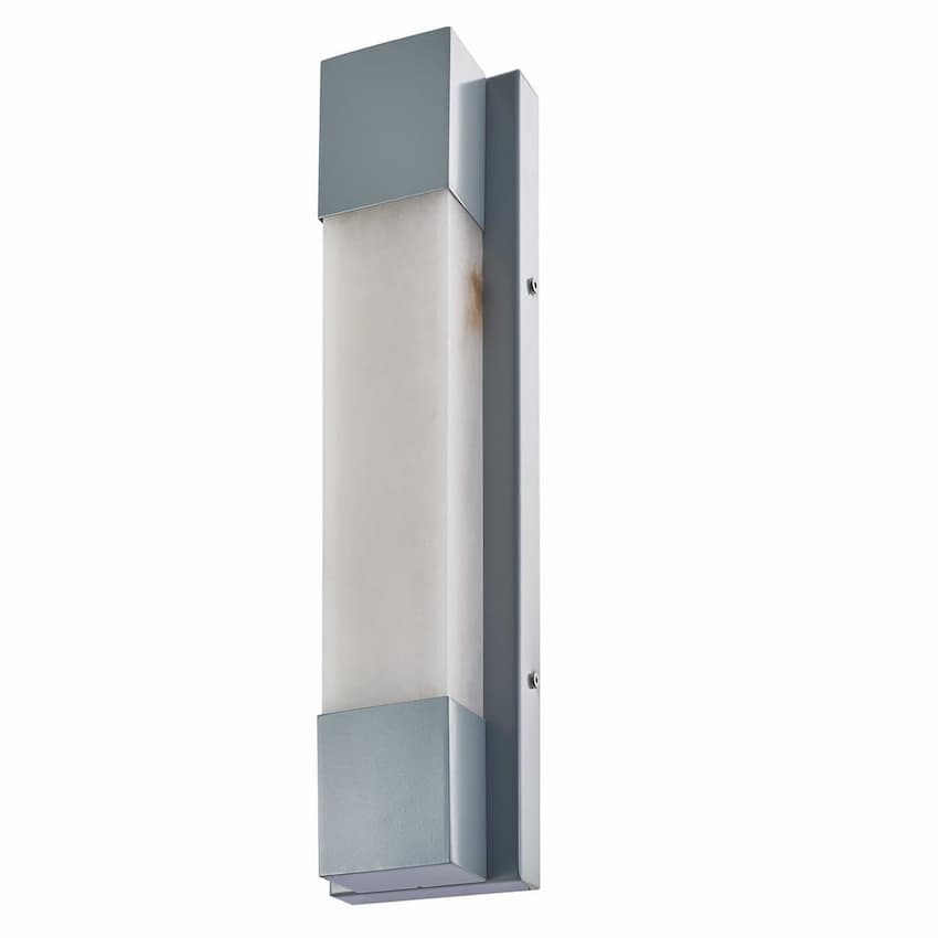 Modern Abra Osiris 50142ODW alabaster stone wall sconce for entryways, patios, exterior walls, and architectural accent lighting