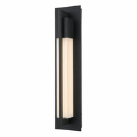 Abra Electron 50149ODW contemporary outdoor wall light featuring elegant mitered glass for residential and commercial exteriors