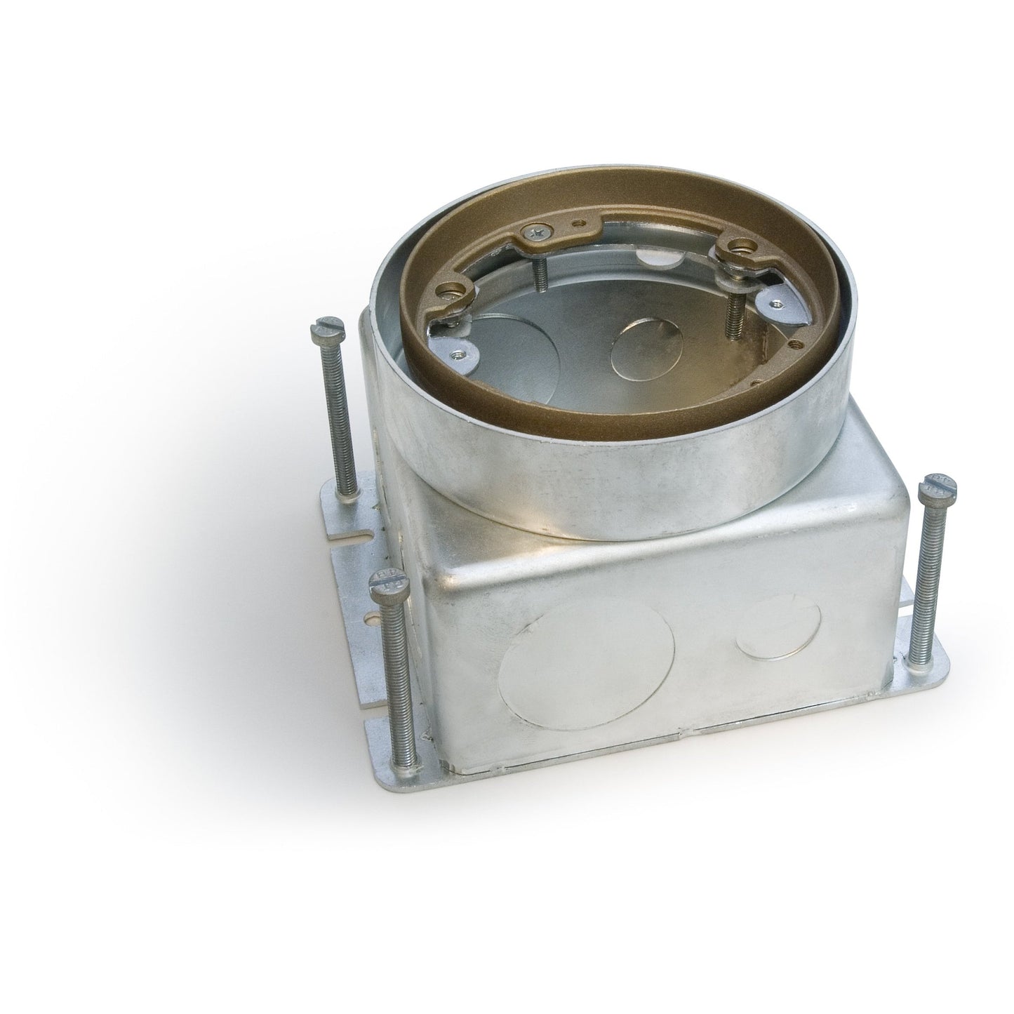 Lew Electric 532-SMB Brass floor box