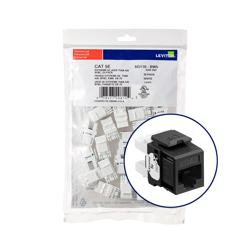Leviton 5G110-BE5 Network Jack
