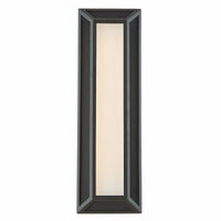Abra Cell 50085ODW low profile miter glass wall fixture for wet locations