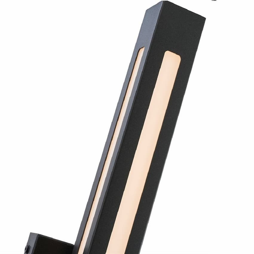 Abra Prism 50140ODW contemporary wet location wall light with square tube design for modern residential and commercial exteriors