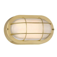 Westinghouse LED wall sconce, modern brass