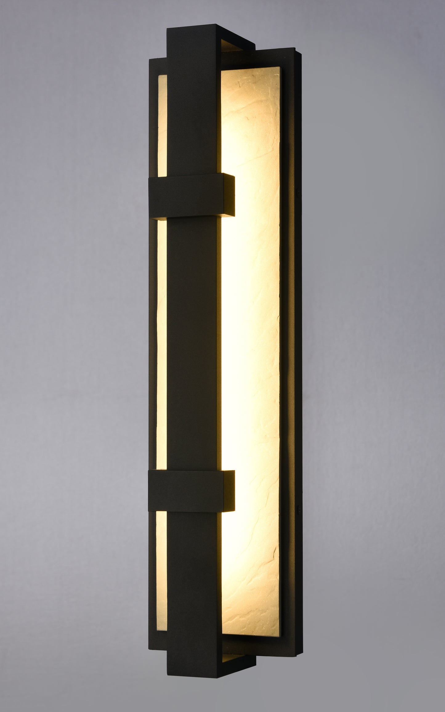 Arabela Crossroads satin black outdoor wall sconce 65000 view 6