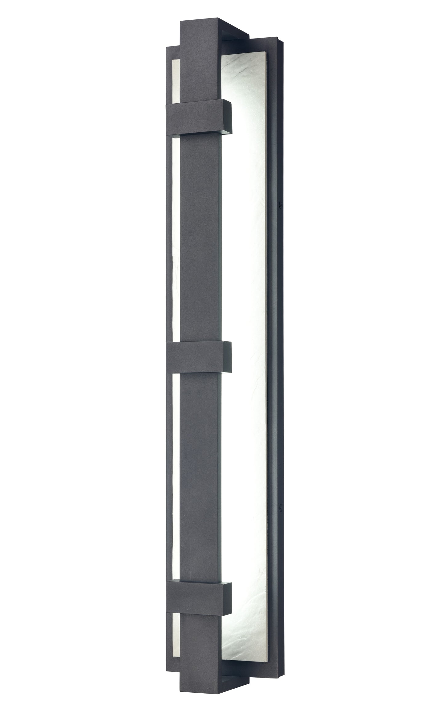 Arabela Crossroads satin black outdoor wall sconce 65001 view 4