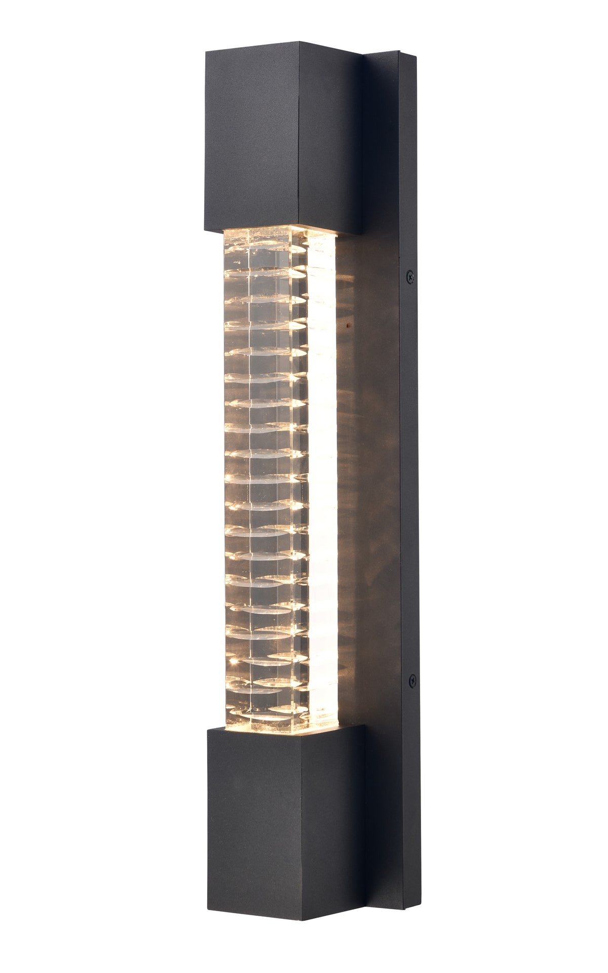 Arabela Jarvis charcoal black outdoor wall sconce 65020