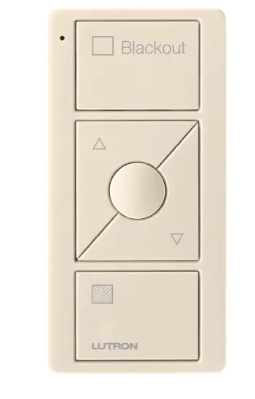 Lutron Pico wireless remote in Light Almond