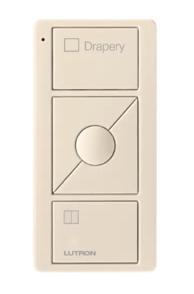 Lutron Pico wireless remote in Light Almond
