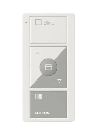 Lutron Pico wireless remote in White/Gray