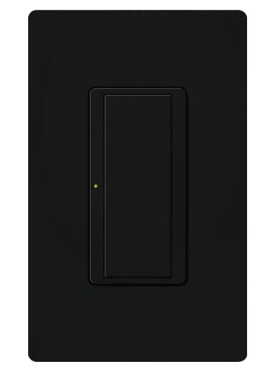 Lutron Maestro switch in Black