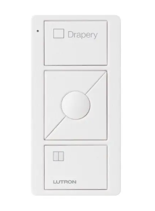 Lutron Pico wireless remote in Snow White
