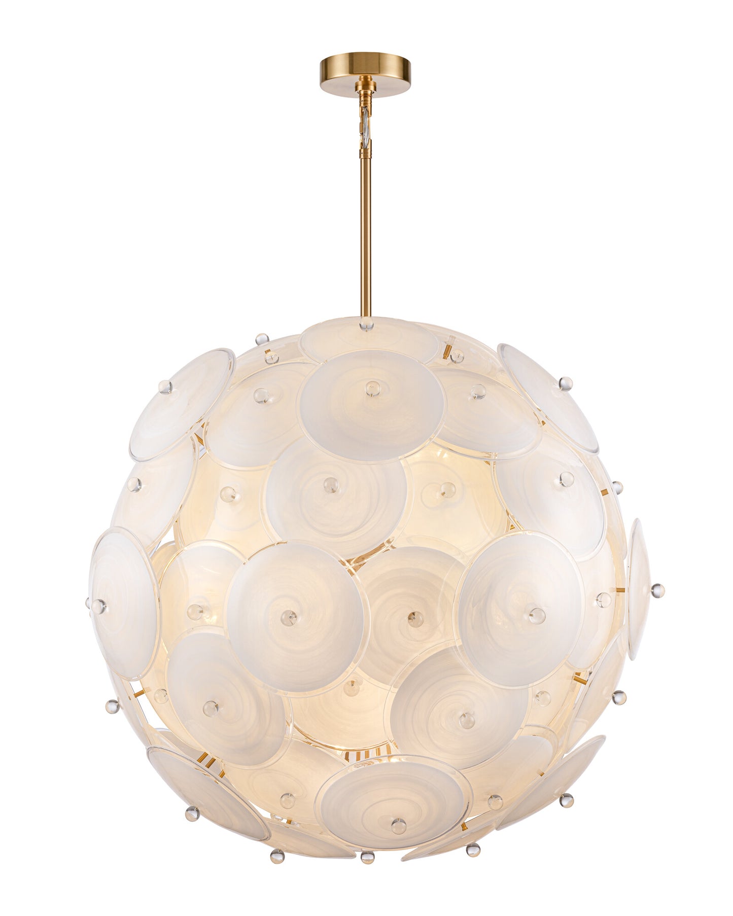 Arabela Tallulah lacquered gold pendant 85121-24