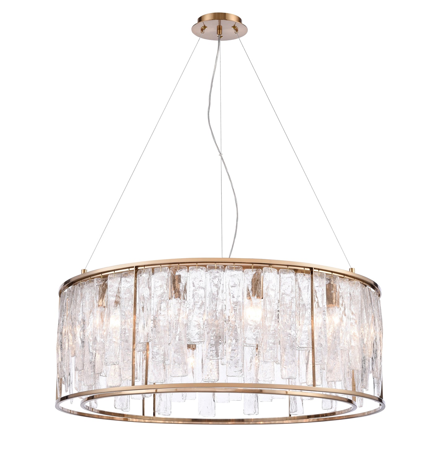 Arabela Boundaries lacquered gold pendant 85171-12