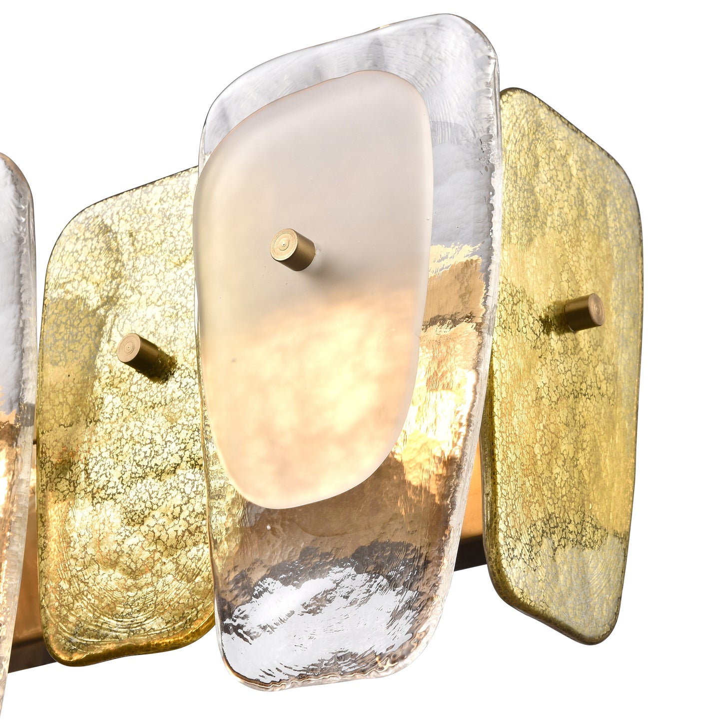 Arabela Strata lacquered gold vanity light 85205-2 view 3