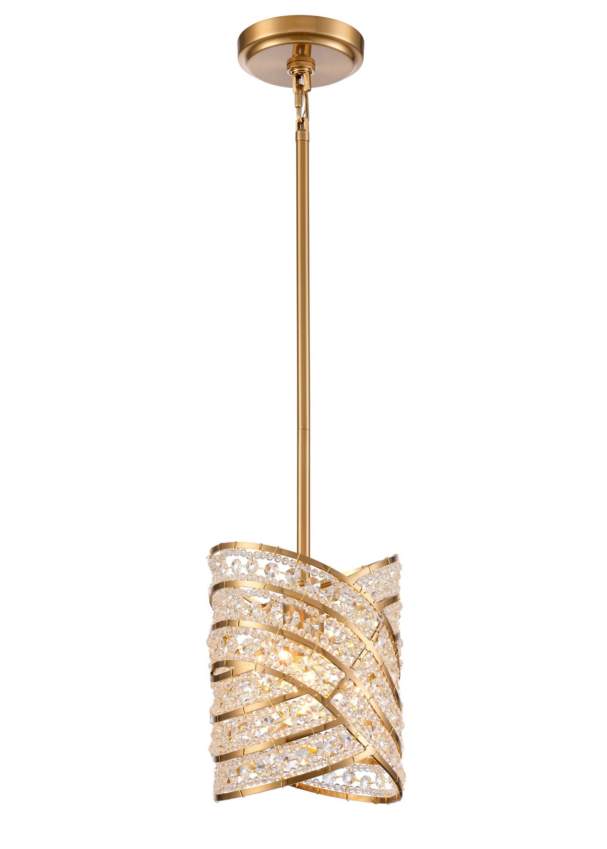 Arabela Anastasia lacquered gold pendant 85239-1