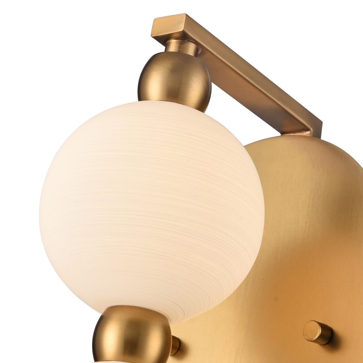 Arabela Mod satin brass wall sconce 85288-3 view 5