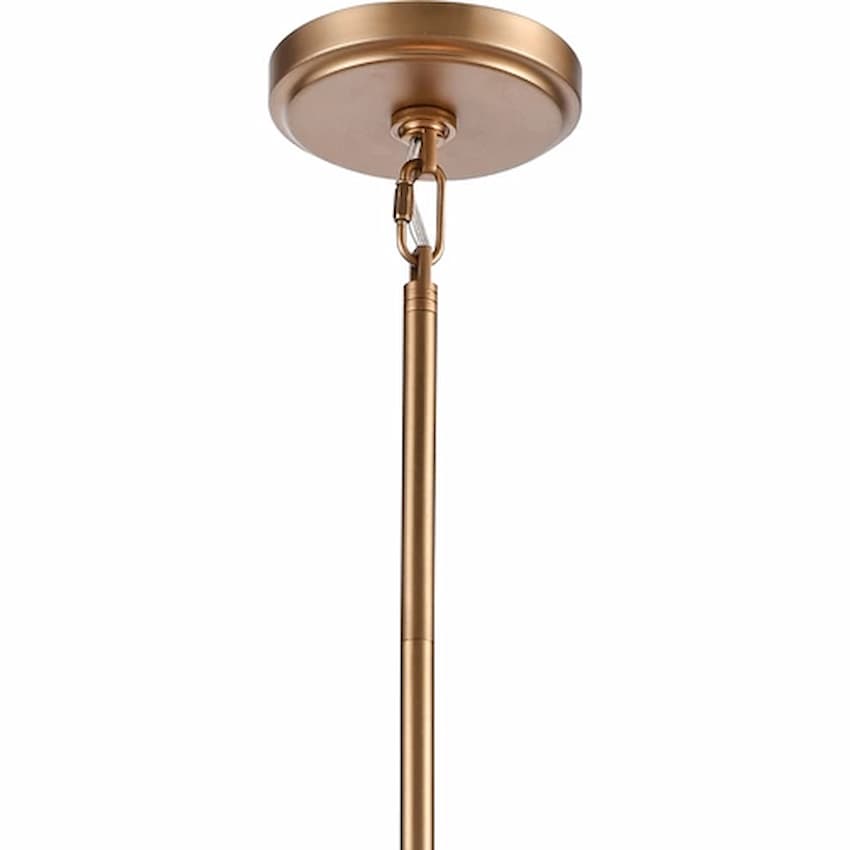 Arabela 85362-13 Fire and Ice chandelier with molten lava-inspired Dark Amber textured glass and organic gold metalwork