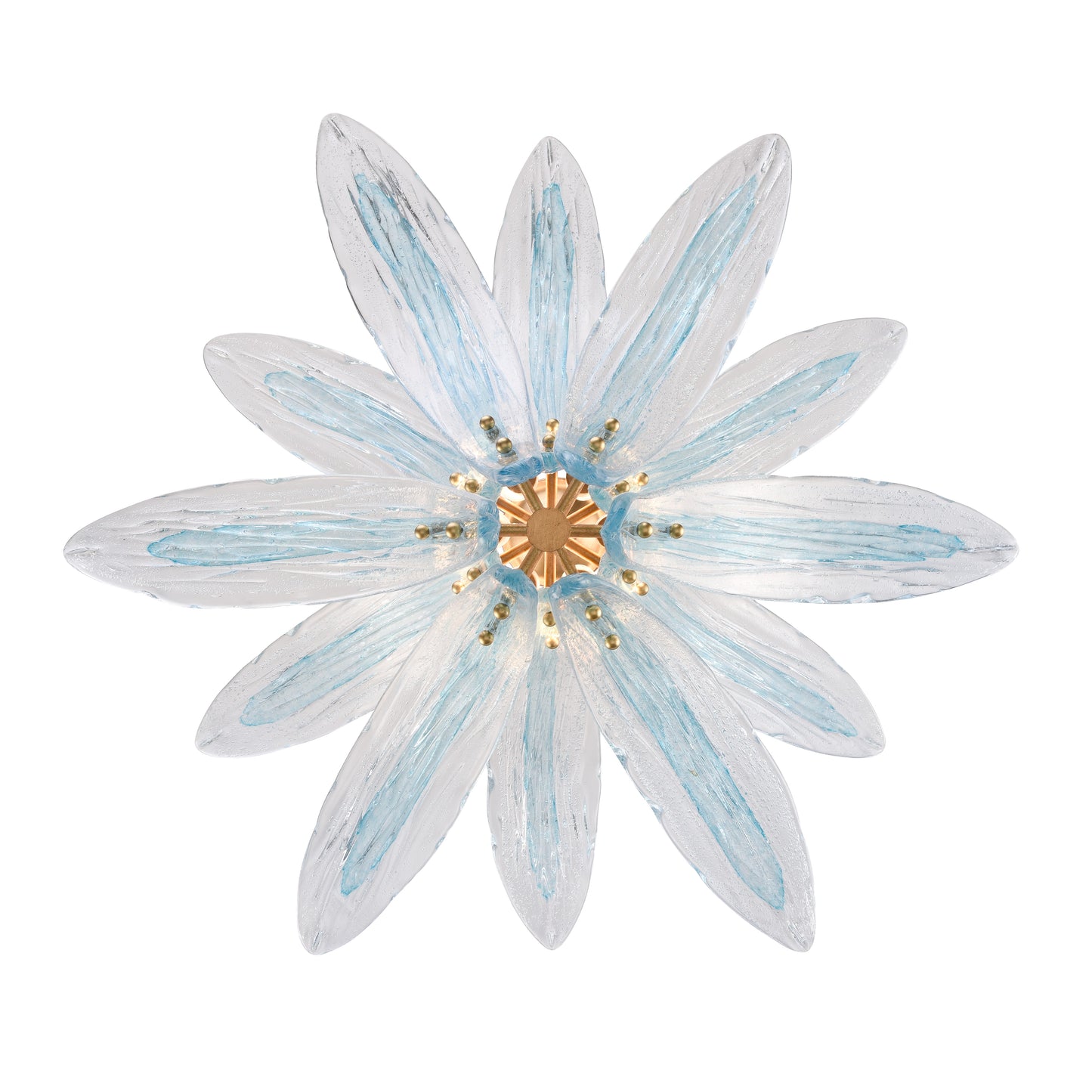 Arabela Fiore antique gold leaf pendant 85391-6 view 5