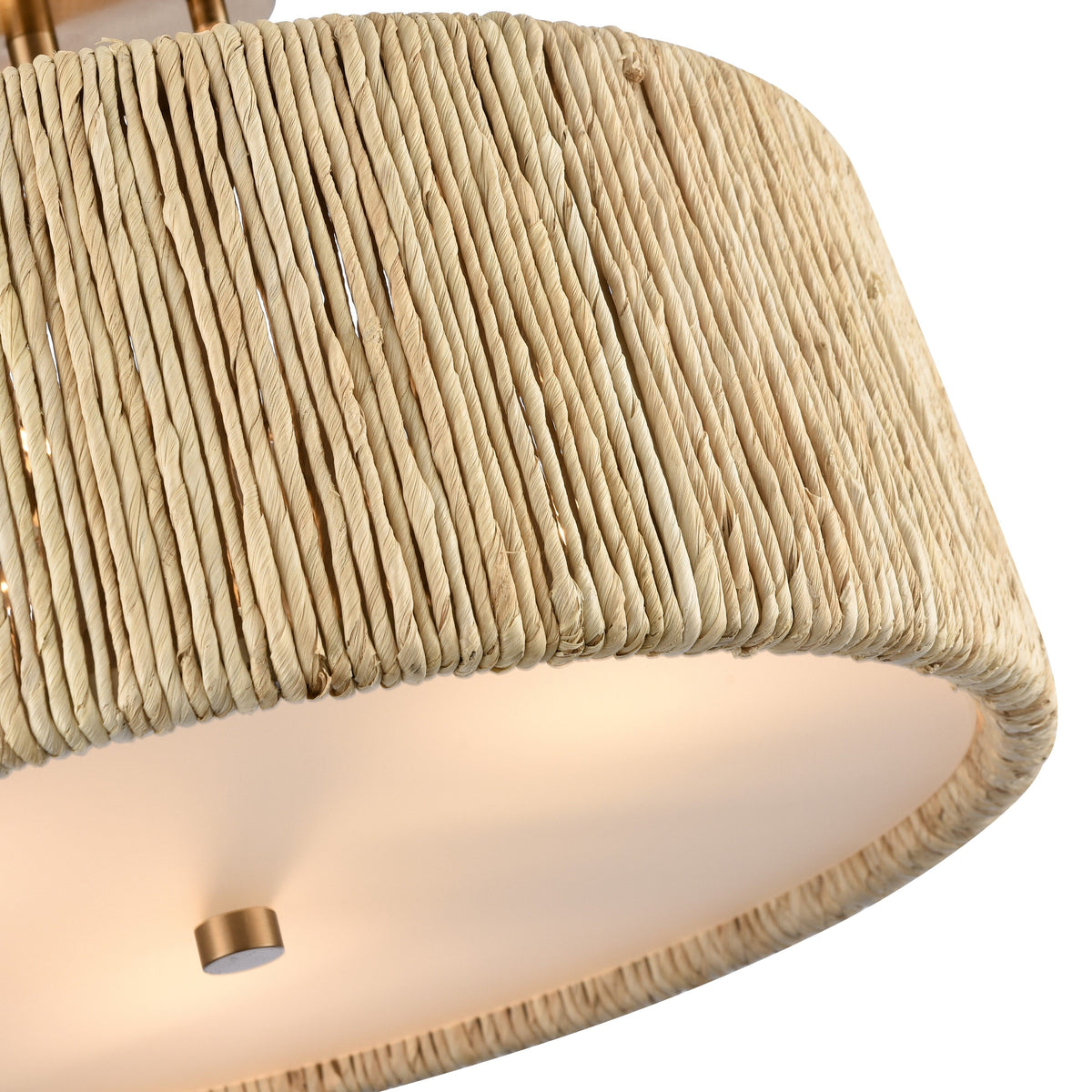 Arabela Cabana lacquered gold semi flush 85437-3 view 5