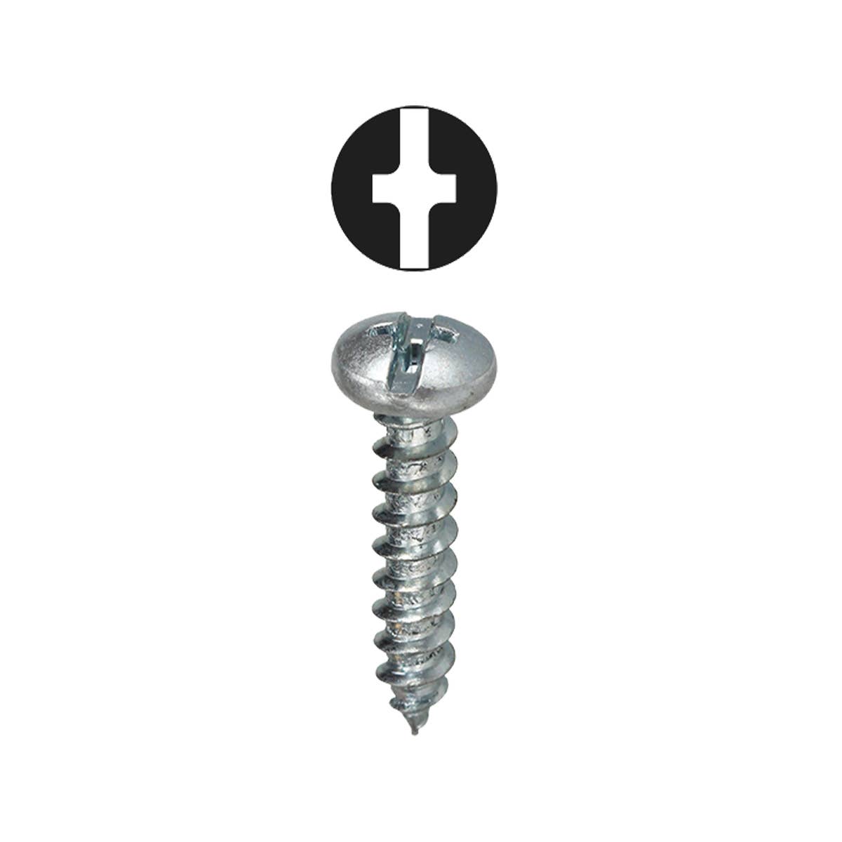 Dottie 8PS Dottie #8 Assorted Phillips/Slotted Pan Head Sheet Metal Screw Kit 8PS
