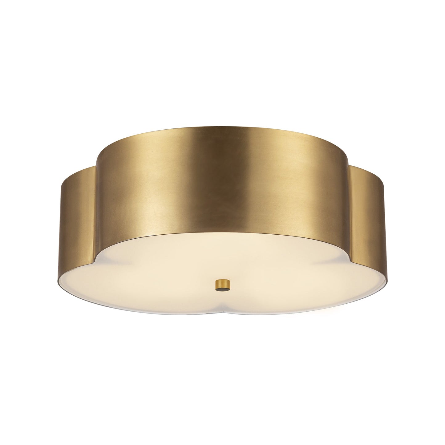 Alora Mood Adella brushed gold flush mount FM566314BG