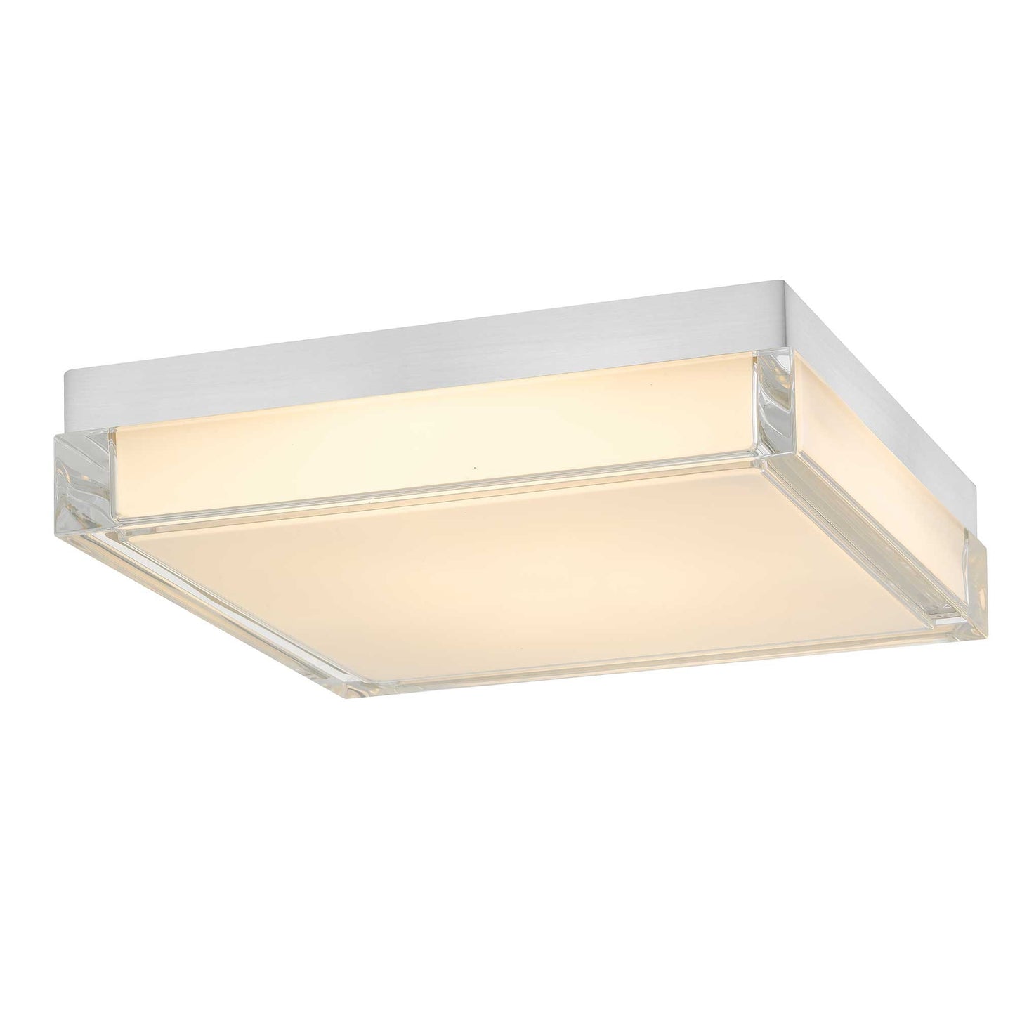 Alteck Box 11 inch brushed stainless steel LED outdoor flush mount