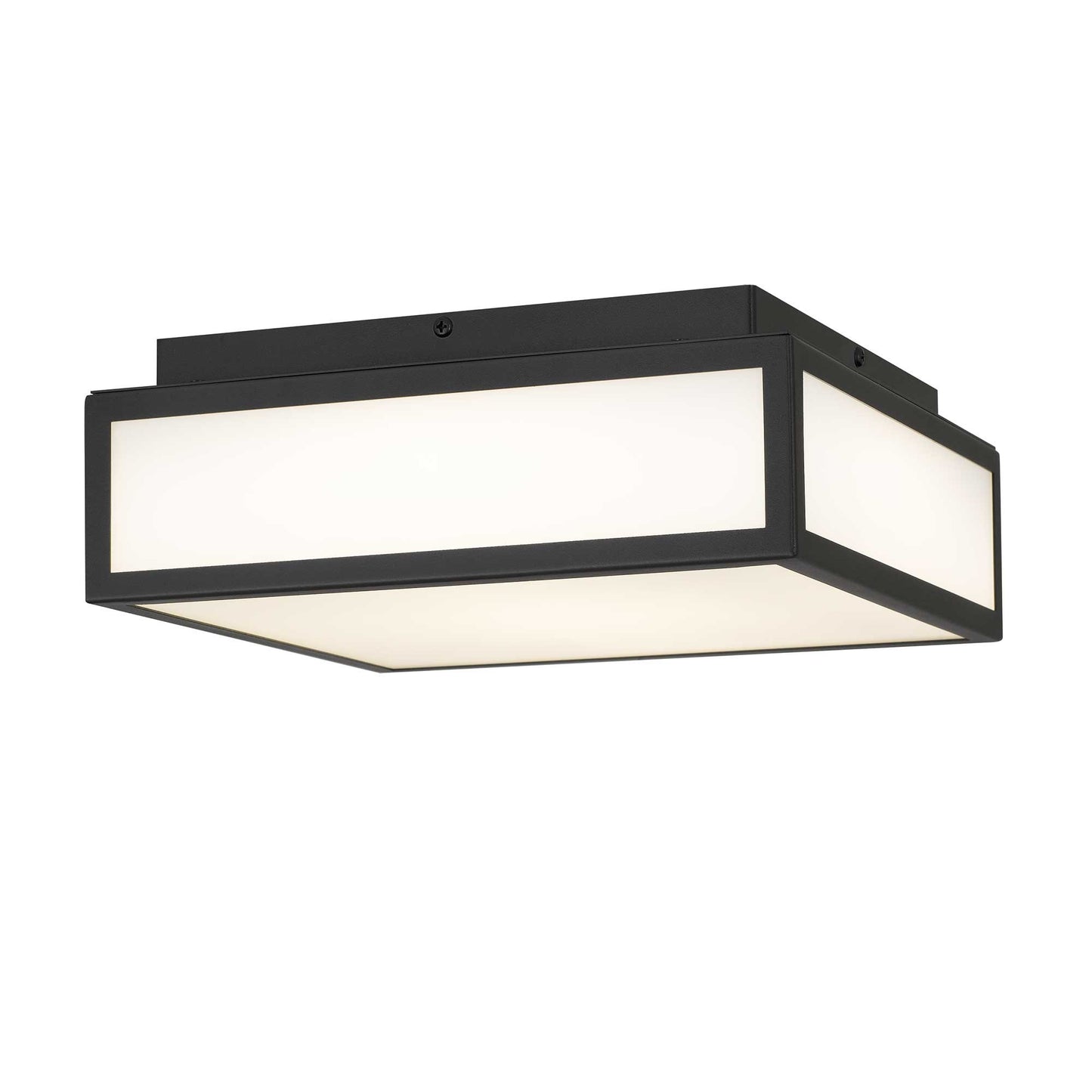 Alteck Panel Square 10 inch sand black LED outdoor flush mount