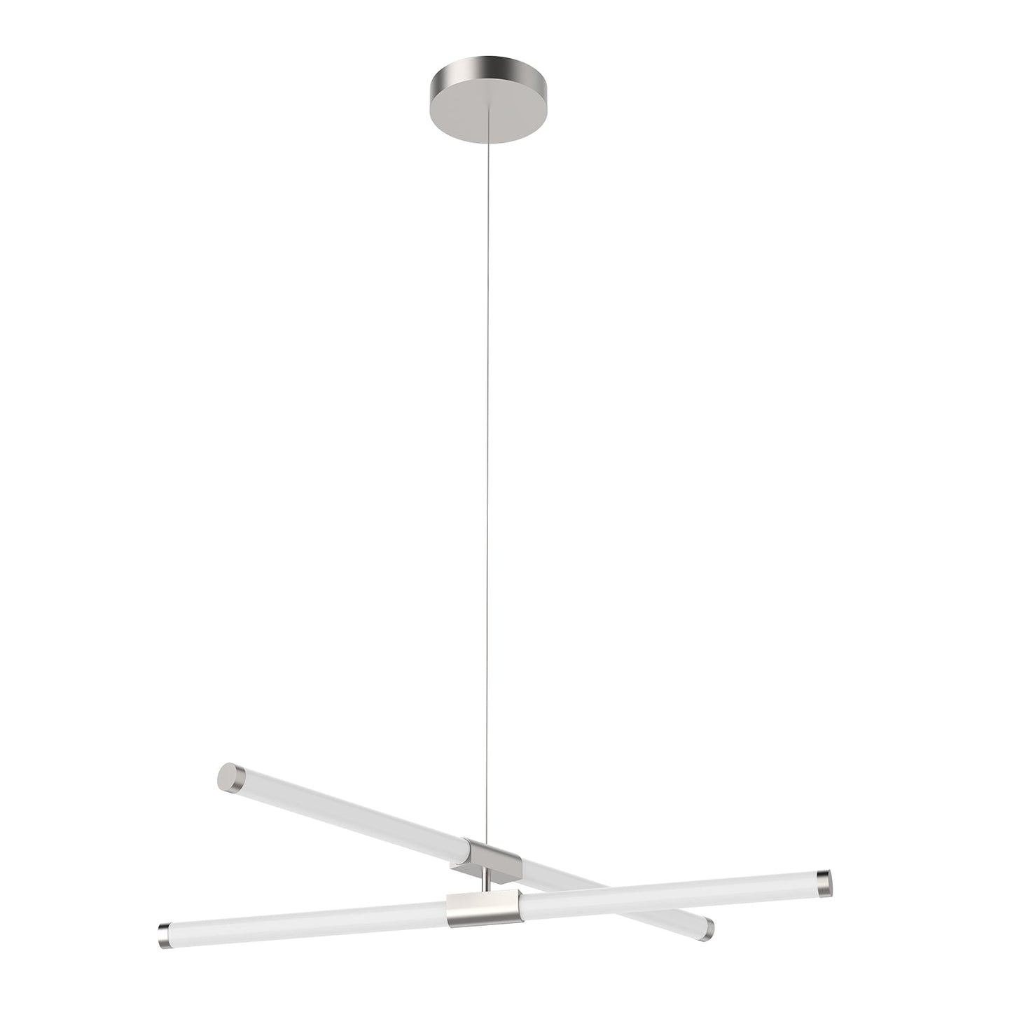 Kuzco Akari brushed nickel chandelier CH18537-BN