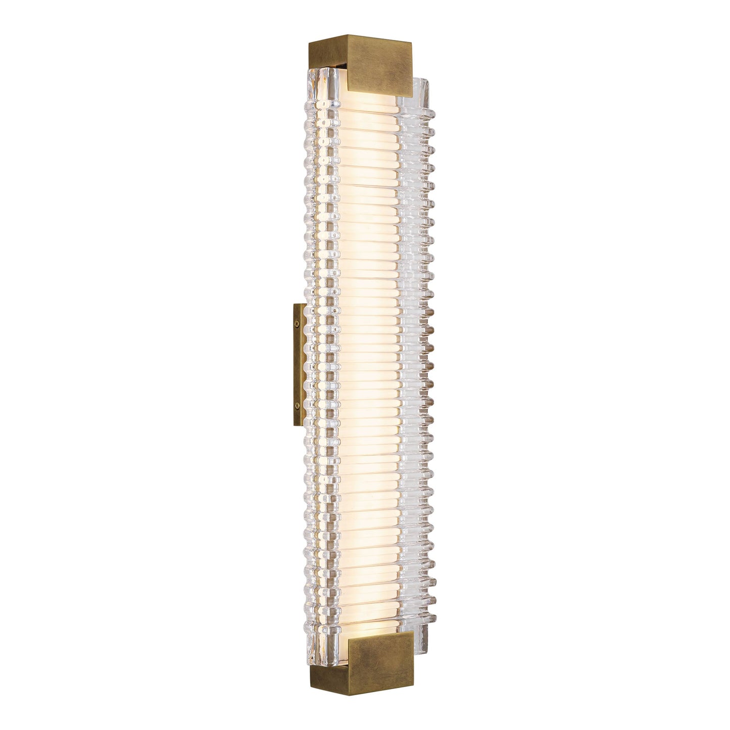 Alora Alai vintage brass vanity light WV374225VBCR