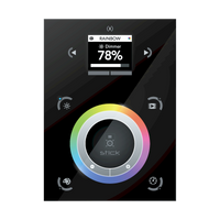 DE3 1024ch, Glass, USB, Ethernet, Color Screen, 500 Scenes, 10 Zones. BD1 Black Finish - American Lighting AML-DMX-N-STICKDE3-BK