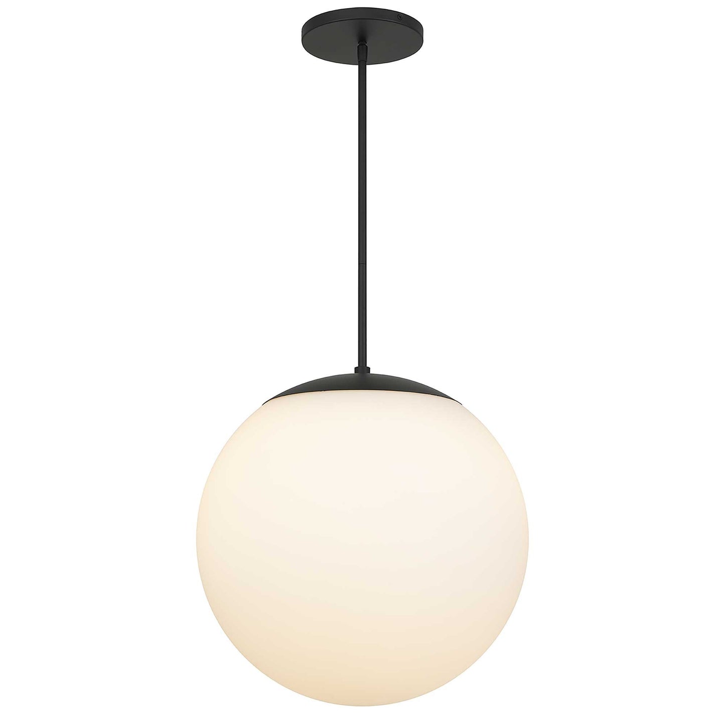 Alteck Rondure 18 inch sand black LED outdoor pendant