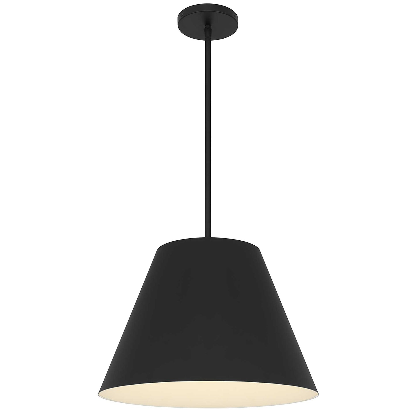 Alteck Jaz 16 inch sand black LED outdoor pendant