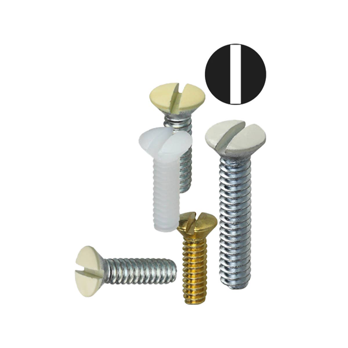 Dottie APS1 Dottie #6-32 Assorted Wall Plate Screw Kit (12 Compartment) APS1